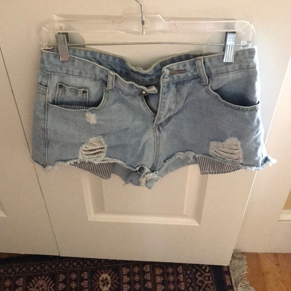 Jean shorts